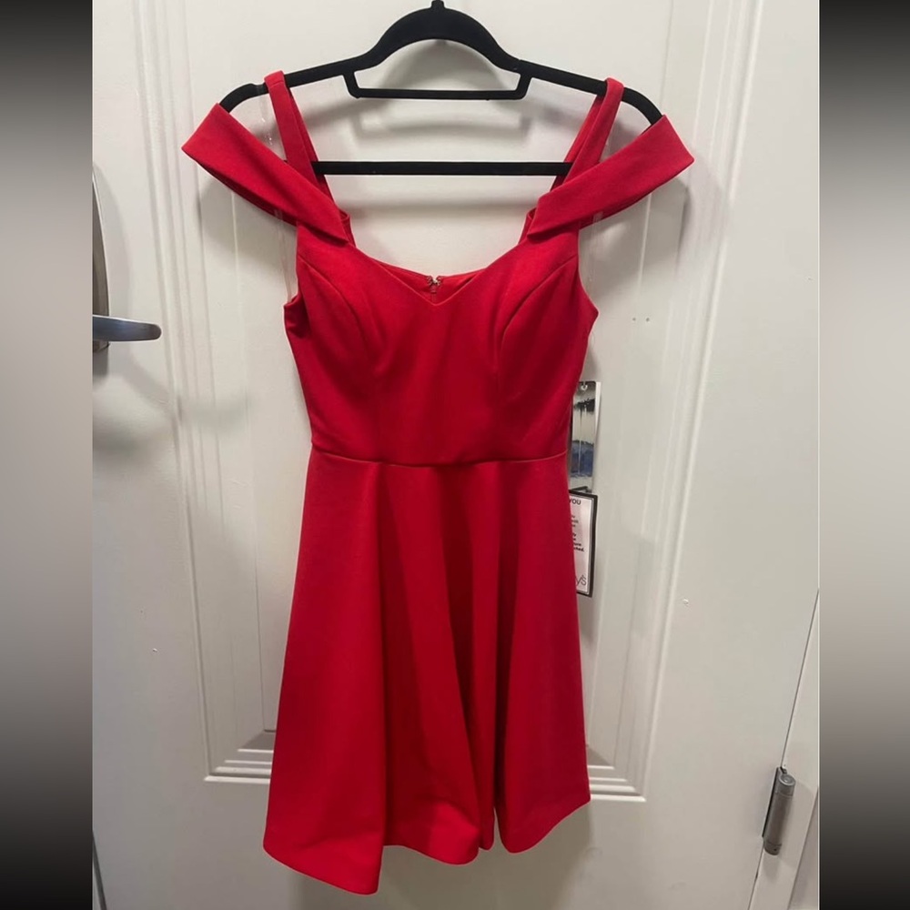 Red Cocktail Dress NWT